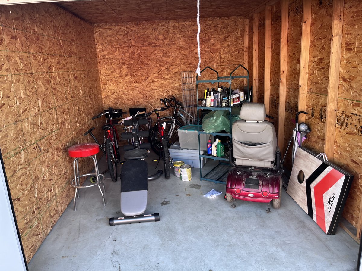 10 x 15 storage unit in Coopersville, MI