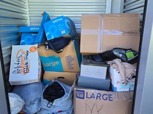 5 x 5 storage unit in Elk Grove, CA