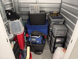 5 x 5 storage unit in Cypress, CA