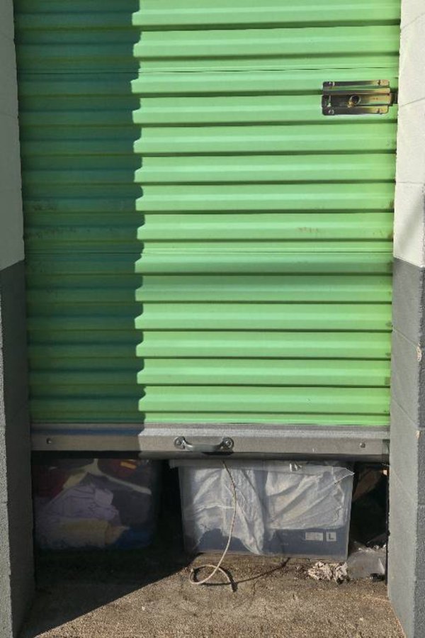 5 x 5 storage unit in Fontana, CA