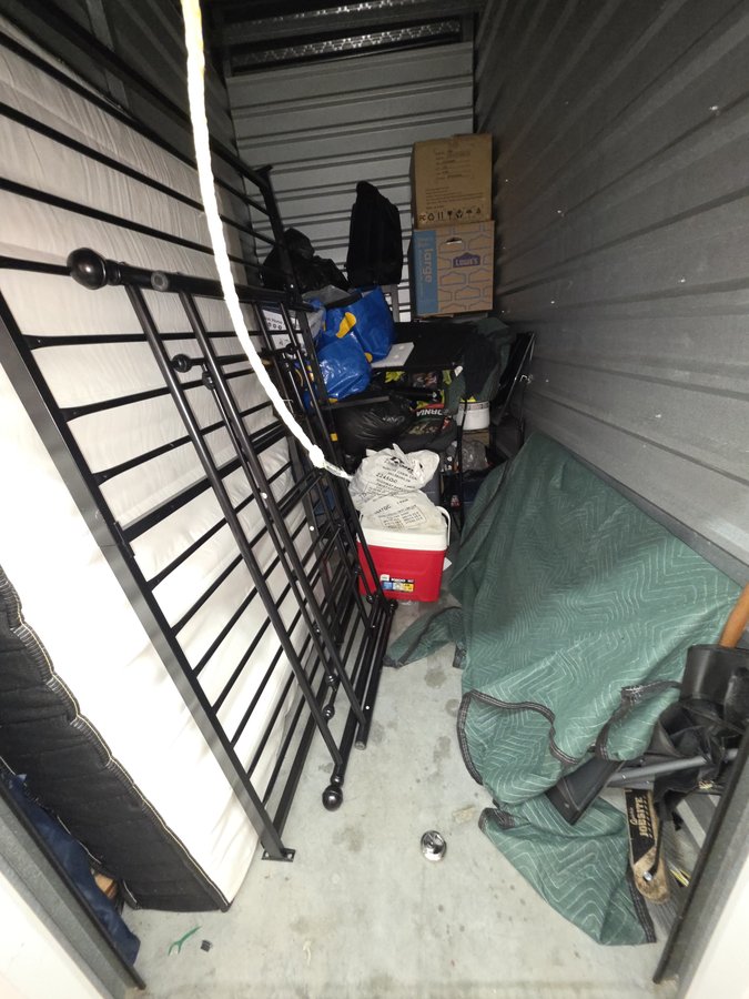 5 x 10 storage unit in Houston, TX