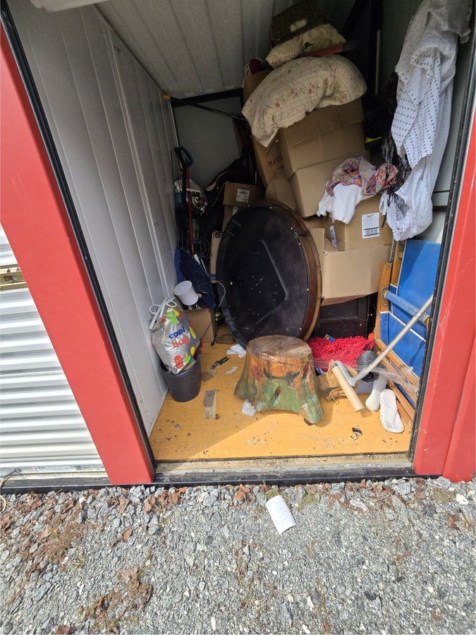 4 x 8 storage unit in Mill Spring, NC