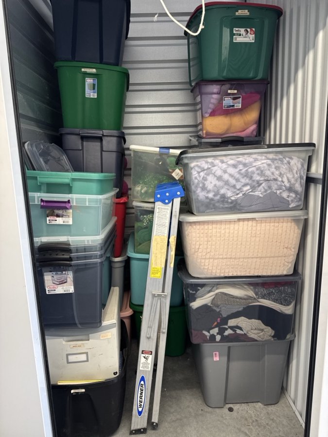 5 x 5 storage unit in Berthoud, CO