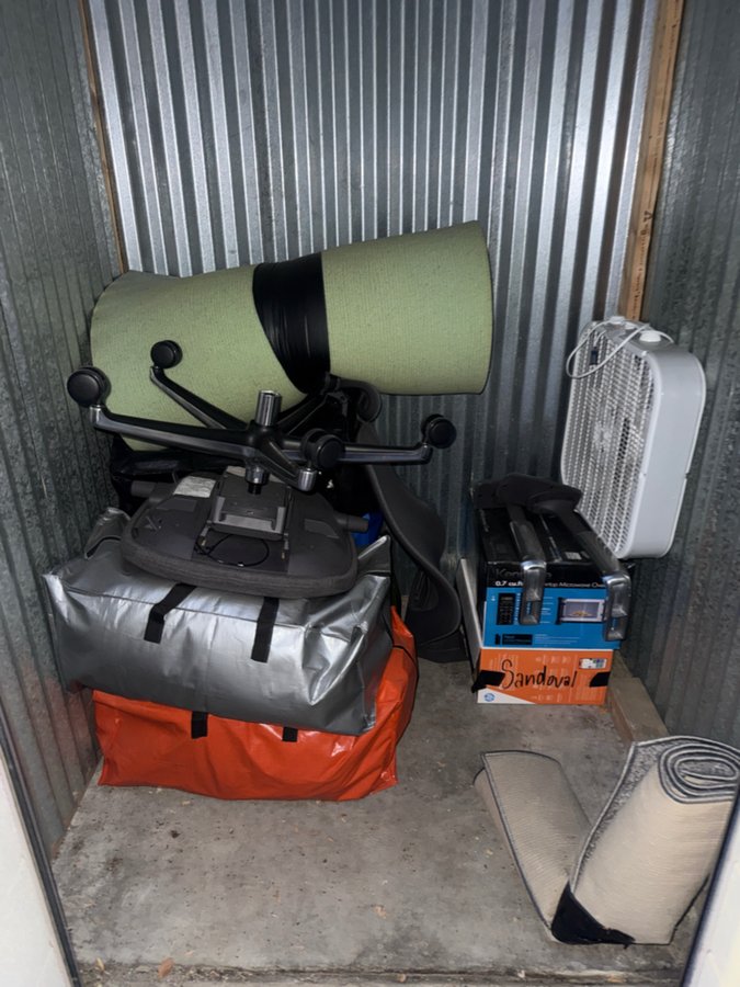 5 x 5 storage unit in Fort Collins, CO