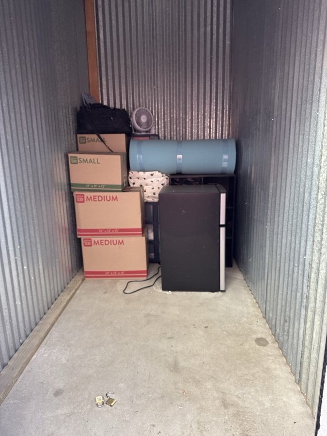 5 x 10 storage unit in Fort Collins, CO