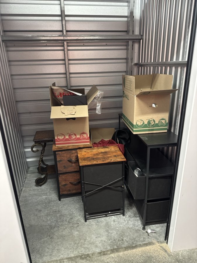 5 x 5 storage unit in Westminster, CO