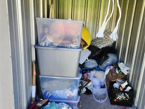 5 x 10 storage unit in East Syracuse, NY