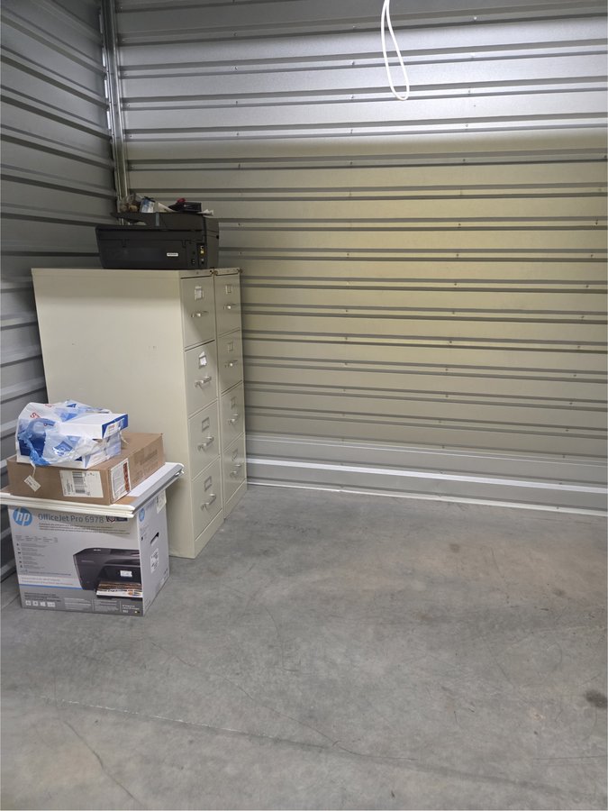 10 x 5 storage unit in Winston Salem, NC