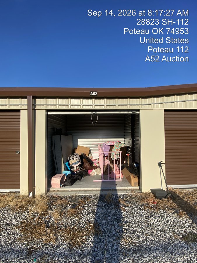 10 x 10 storage unit in Poteau, OK