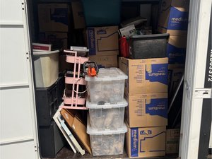 8 x 16 storage unit in Fontana, CA