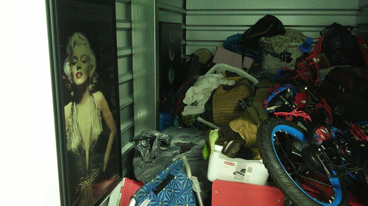 10 x 10 storage unit in Rocklin, CA