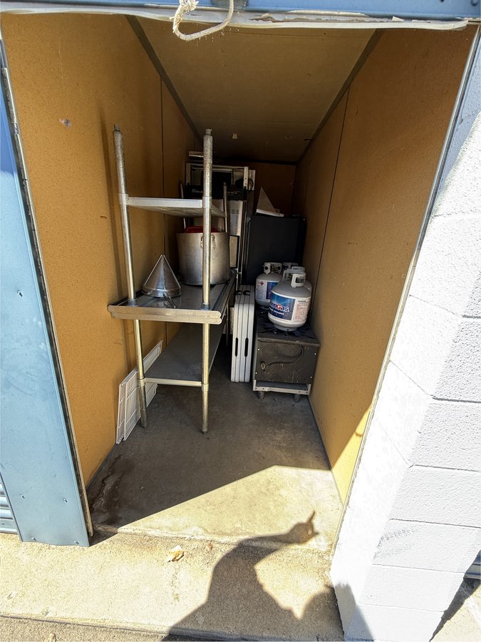 5 x 13 storage unit in Denver, CO