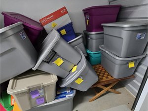 10 x 5 storage unit in Lawrenceville, GA