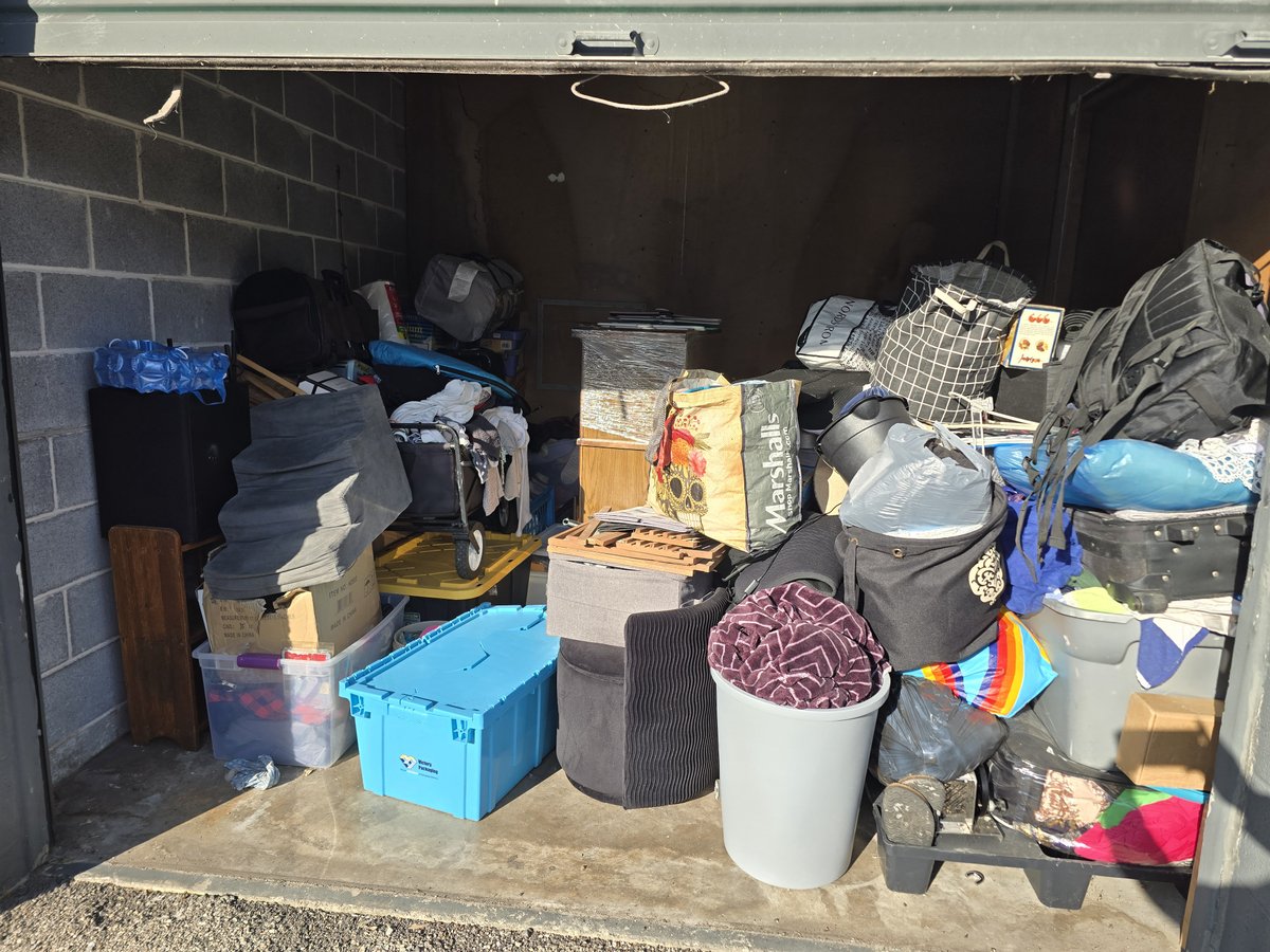 10 x 10 storage unit in Dallas, TX