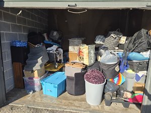 10 x 10 storage unit in Dallas, TX