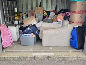 10 x 10 storage unit in Belleville, MI