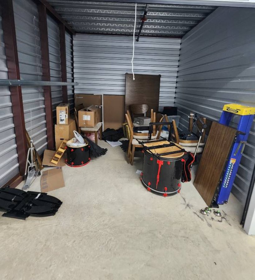 10 x 10 storage unit in Cedar Park, TX