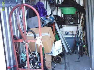5 x 10 storage unit in Wilmington, NC