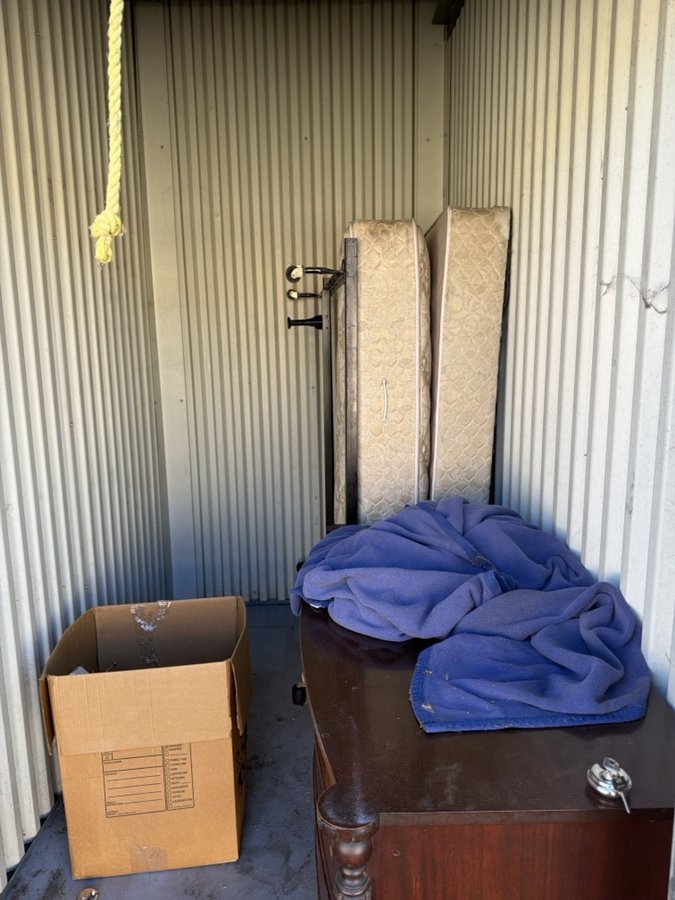 5 x 10 storage unit in Napa, CA