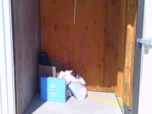 5 x 5 storage unit in Fresno, CA