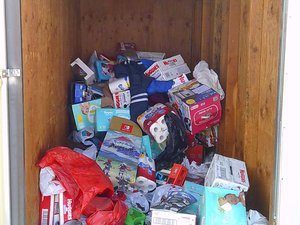 5 x 10 storage unit in Fresno, CA