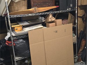 10 x 10 storage unit in Maynard, MA