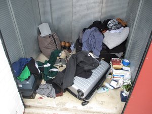 5 x 5 storage unit in Des Moines, IA