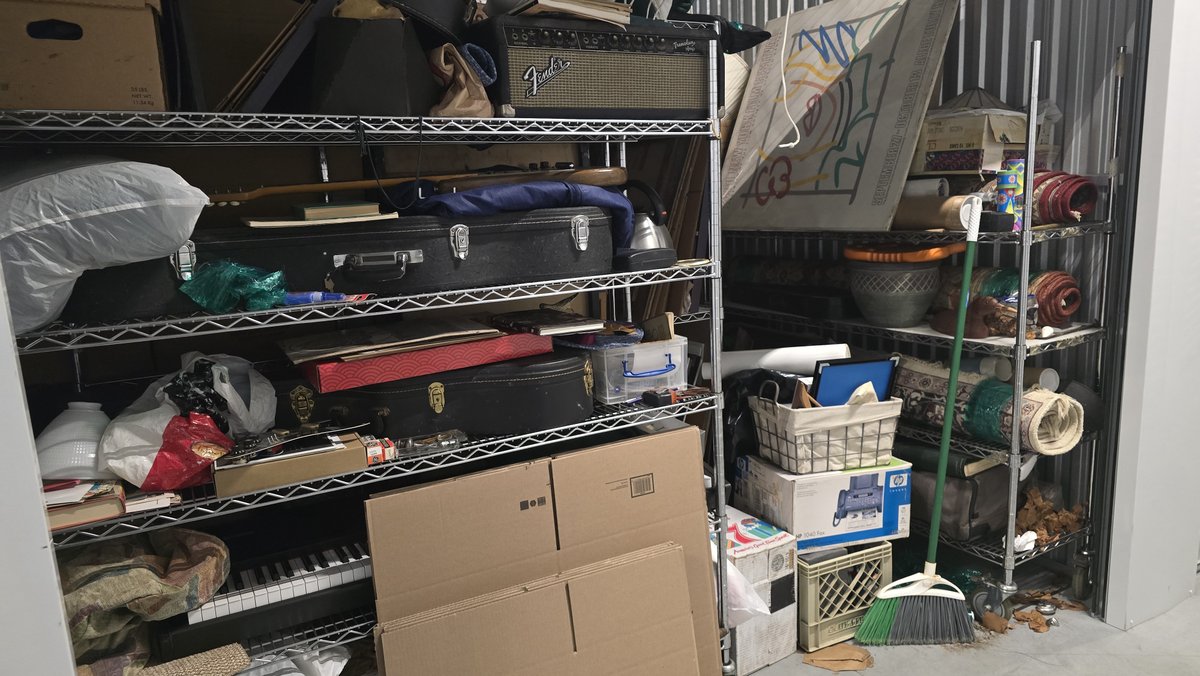 10 x 10 storage unit in Maynard, MA