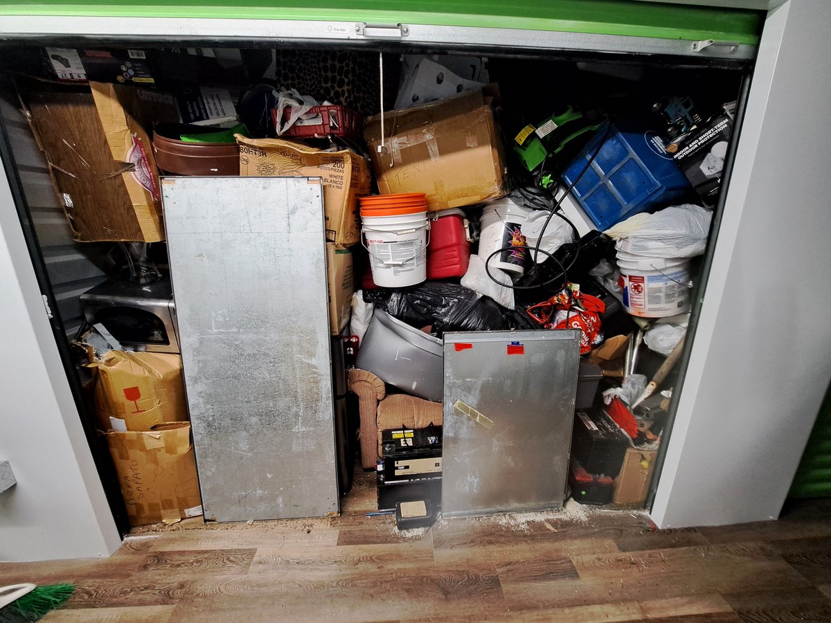 10 x 10 storage unit in Methuen, MA