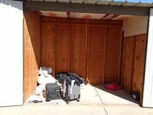 10 x 5 storage unit in Fresno, CA