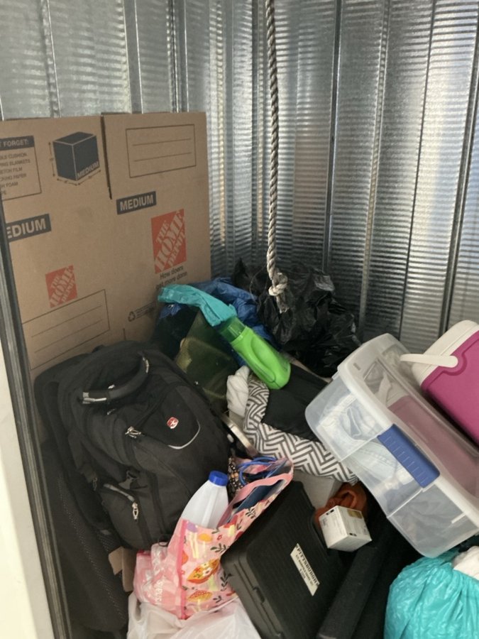 5 x 5 storage unit in Encinitas, CA