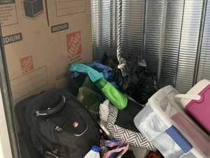 5 x 5 storage unit in Encinitas, CA