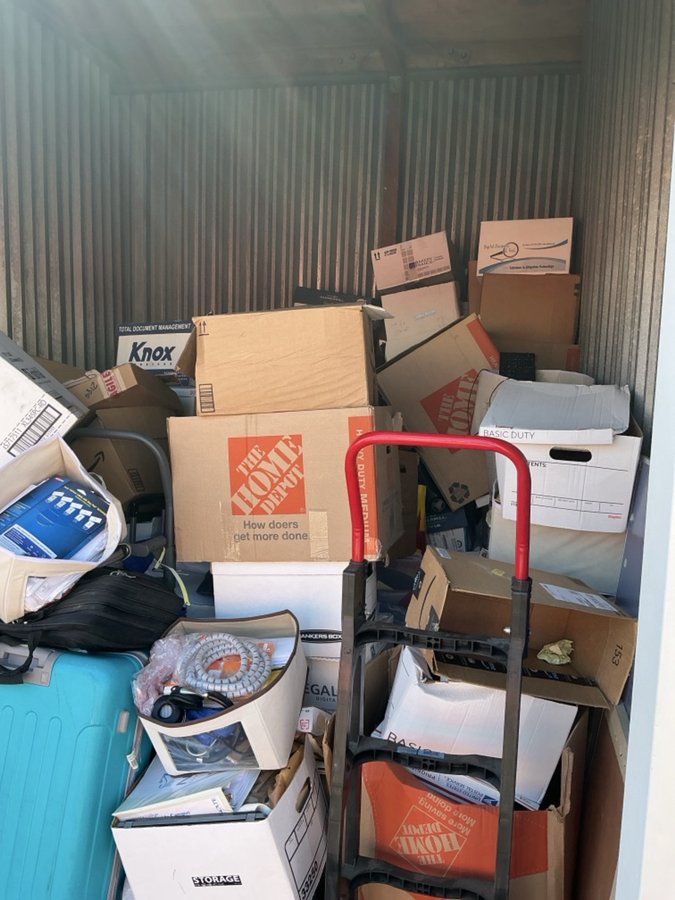 9 x 12 storage unit in San Diego, CA