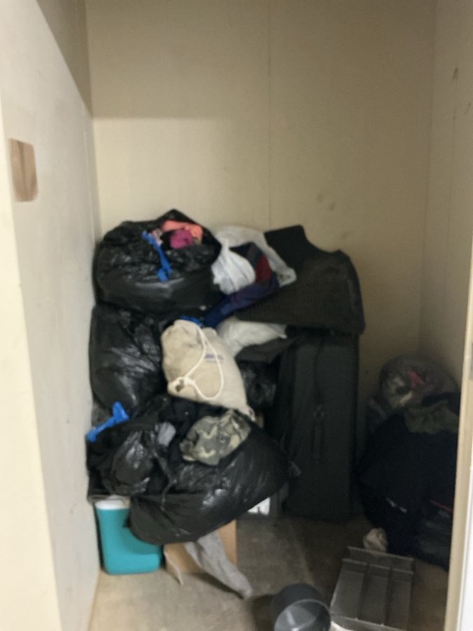 5 x 5 storage unit in San Diego, CA