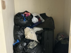 5 x 5 storage unit in San Diego, CA