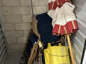5 x 5 storage unit in San Diego, CA