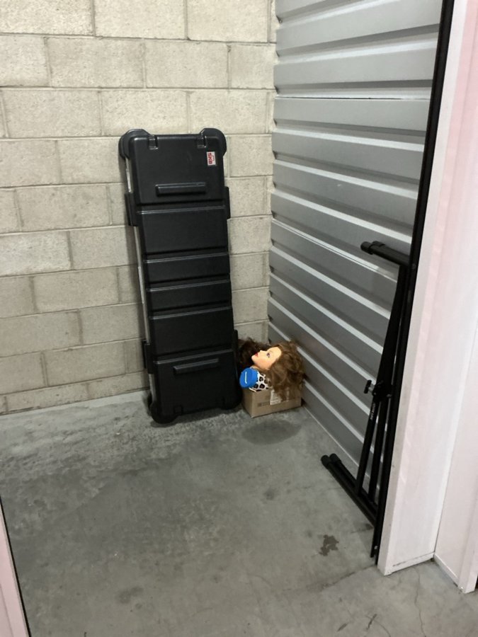 5 x 5 storage unit in San Diego, CA
