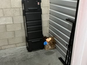 5 x 5 storage unit in San Diego, CA