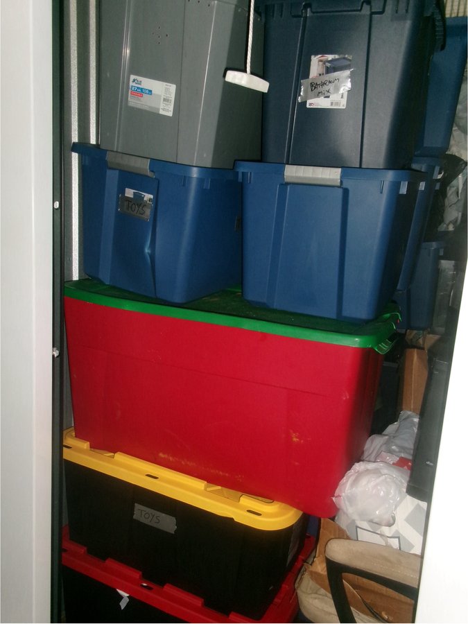 5 x 10 storage unit in Fall River, MA