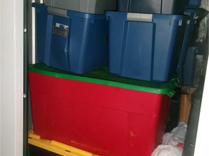5 x 10 storage unit in Fall River, MA