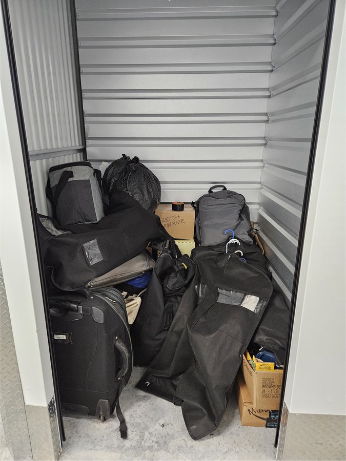 5 x 5 storage unit in Ormond Beach, FL