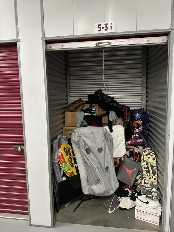 5 x 5 storage unit in Ogden, UT