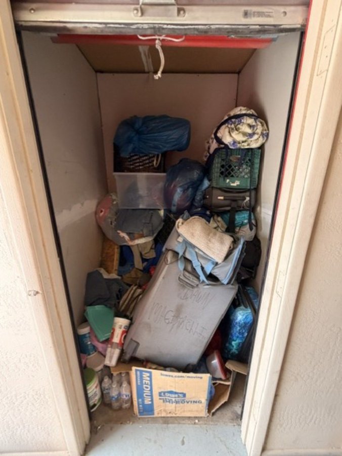 5 x 5 storage unit in Chandler, AZ