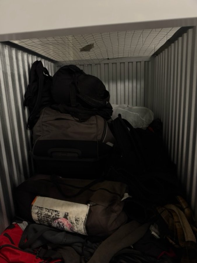 5 x 5 storage unit in El Cajon, CA