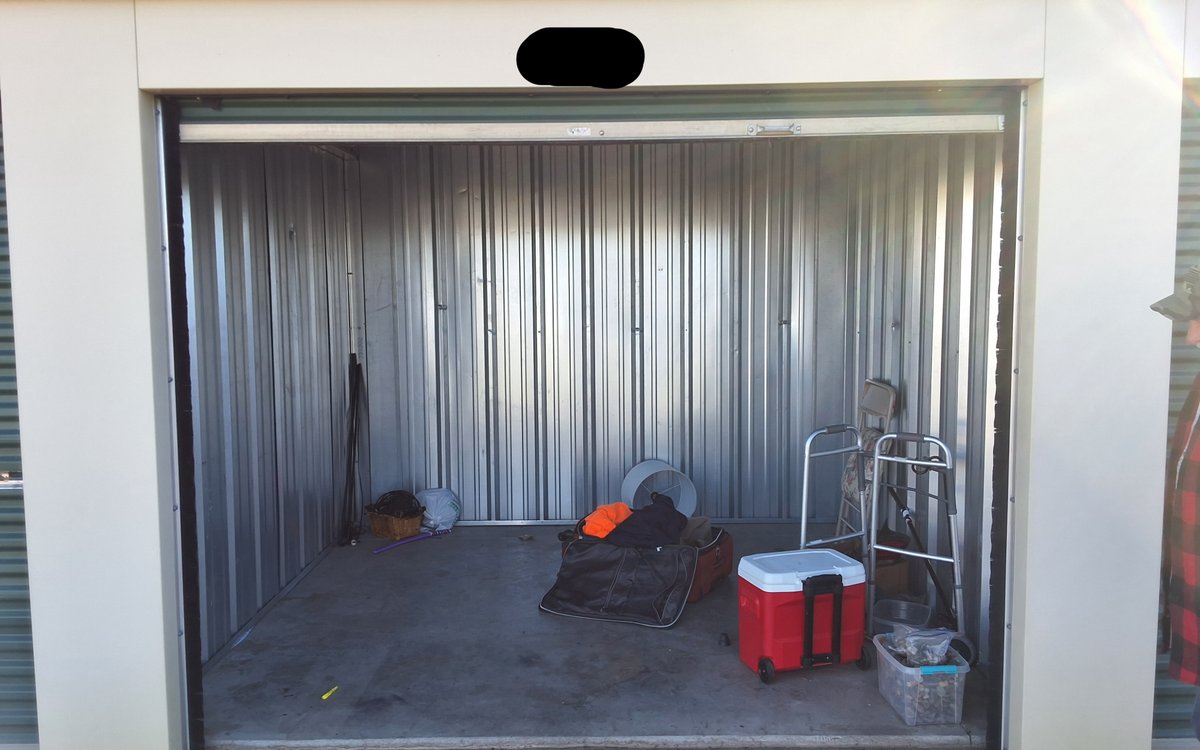 10 x 10 storage unit in Bismarck, ND