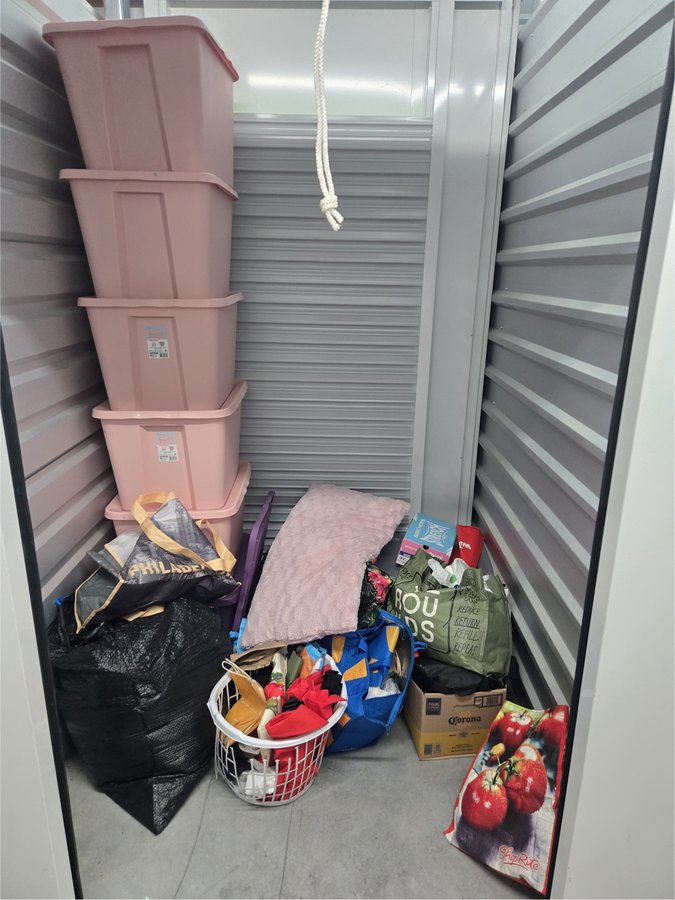 5 x 5 storage unit in New Castle, DE