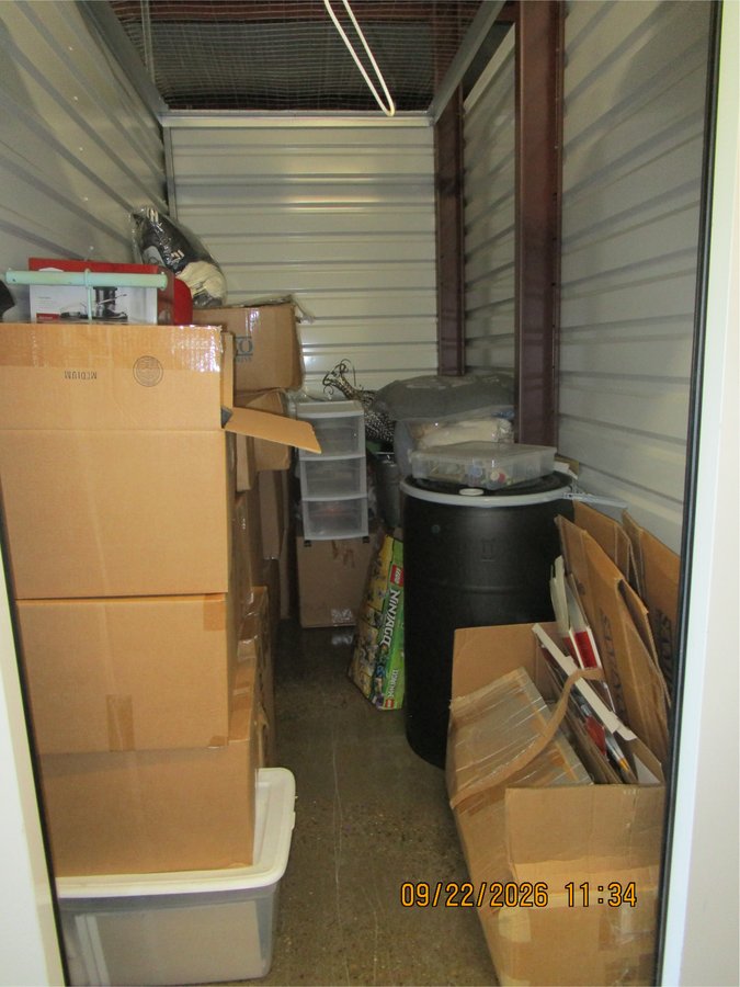 5 x 10 storage unit in Burnsville, MN