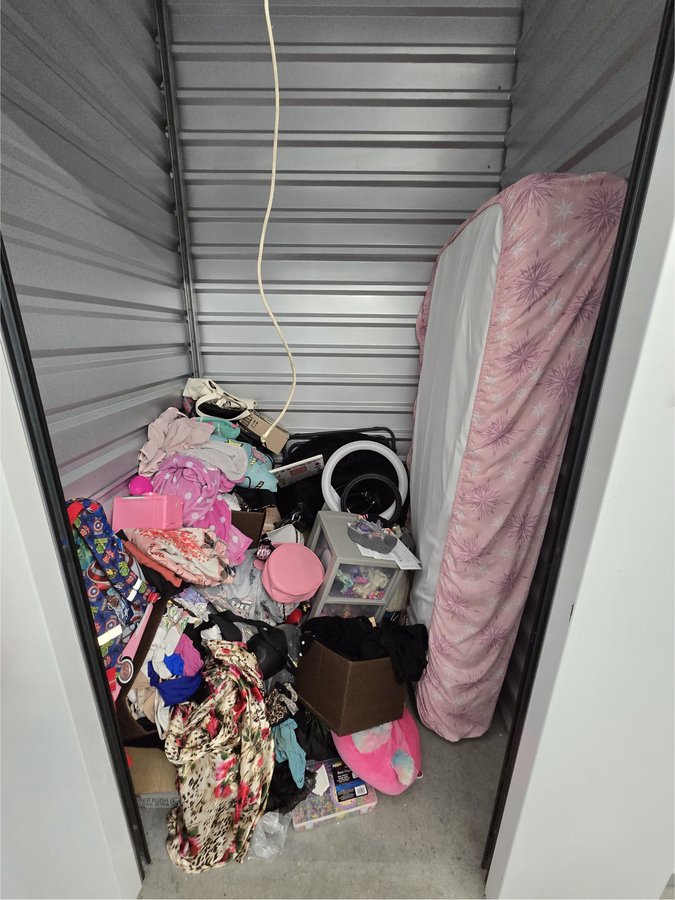 5 x 5 storage unit in Charlotte, NC