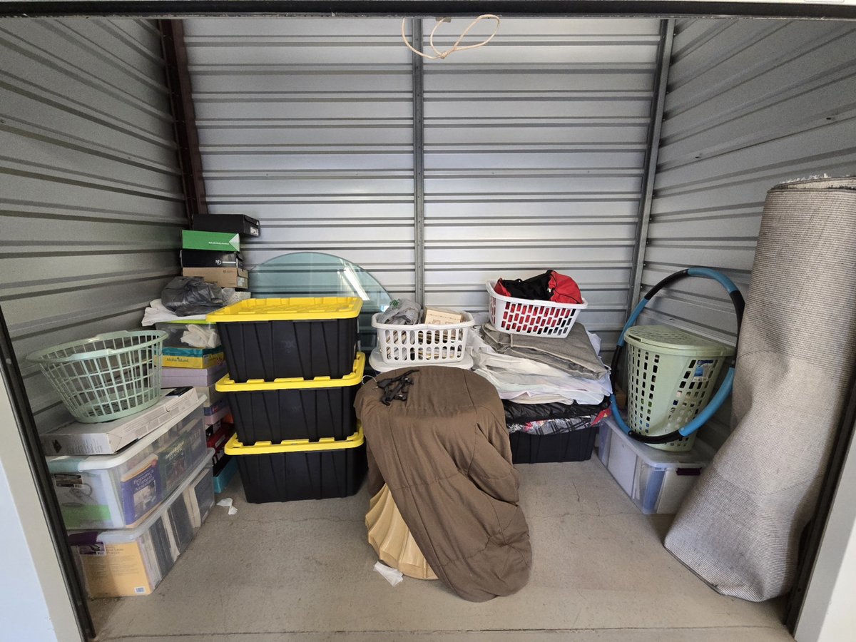 5 x 10 storage unit in Rock Hill, SC