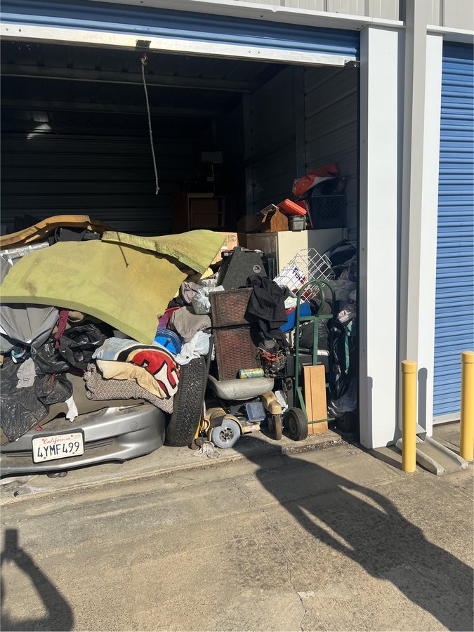 12 x 20 storage unit in Valley Springs, CA